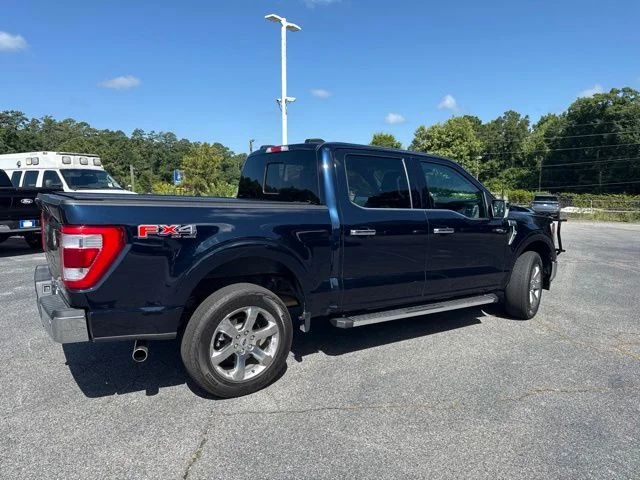 Used 2023 Blue Metallic Ford Lariat image 3
