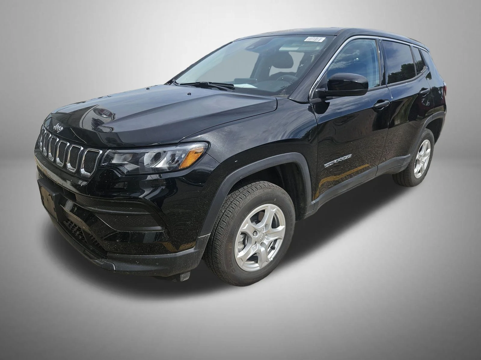 Used 2022 Black Jeep Sport image 1