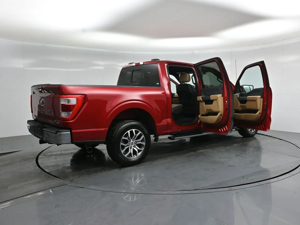 Certified Used 2022 Red Ford Lariat image 6