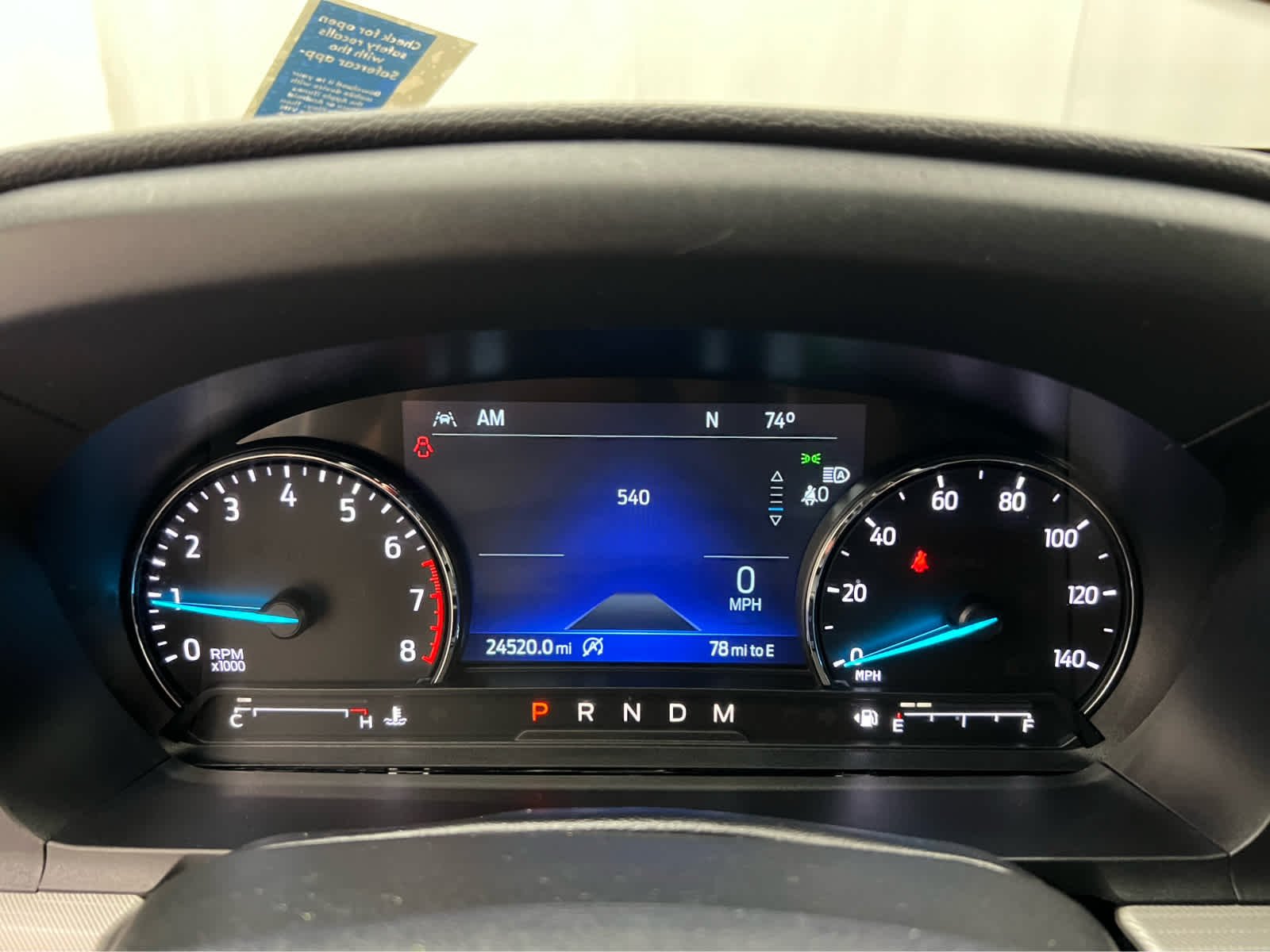 Used 2020 Star White Metallic Tri-Coat Ford XLT image 31