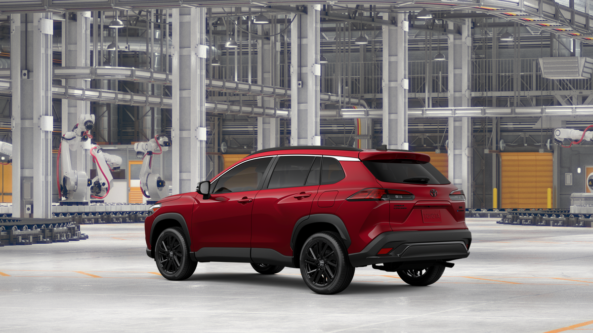 New 2026 Soul Red Crystal Toyota Hybrid XSE image 6