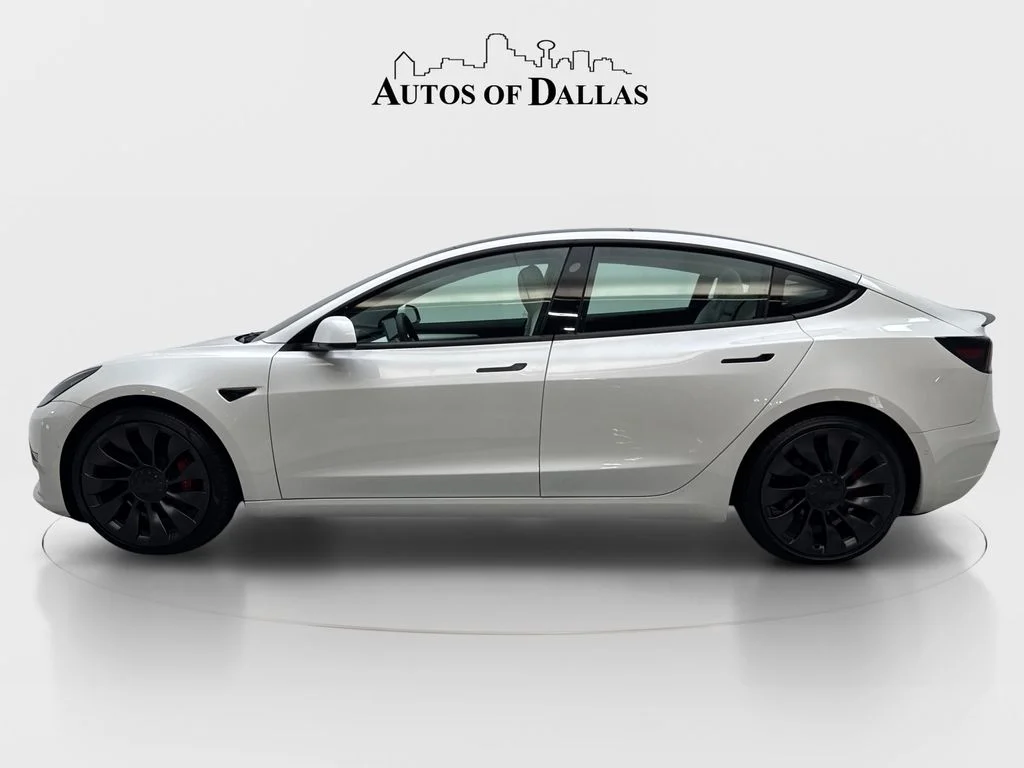 Used 2021 White Tesla Performance image 5