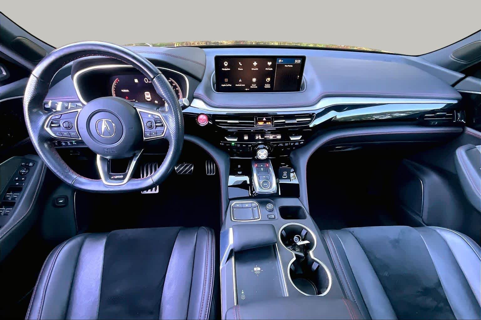 Used 2023 Liquid Carbon Metallic Acura w/A-Spec Package image 15