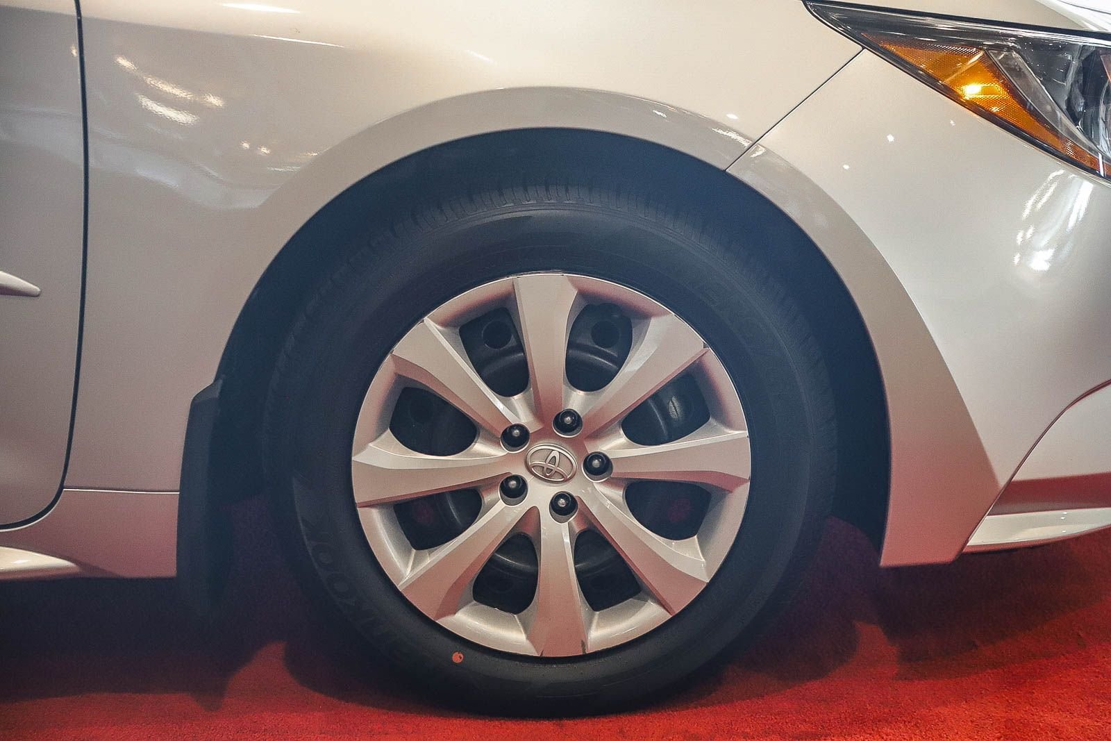 Certified Used 2024 Silver Toyota LE image 9