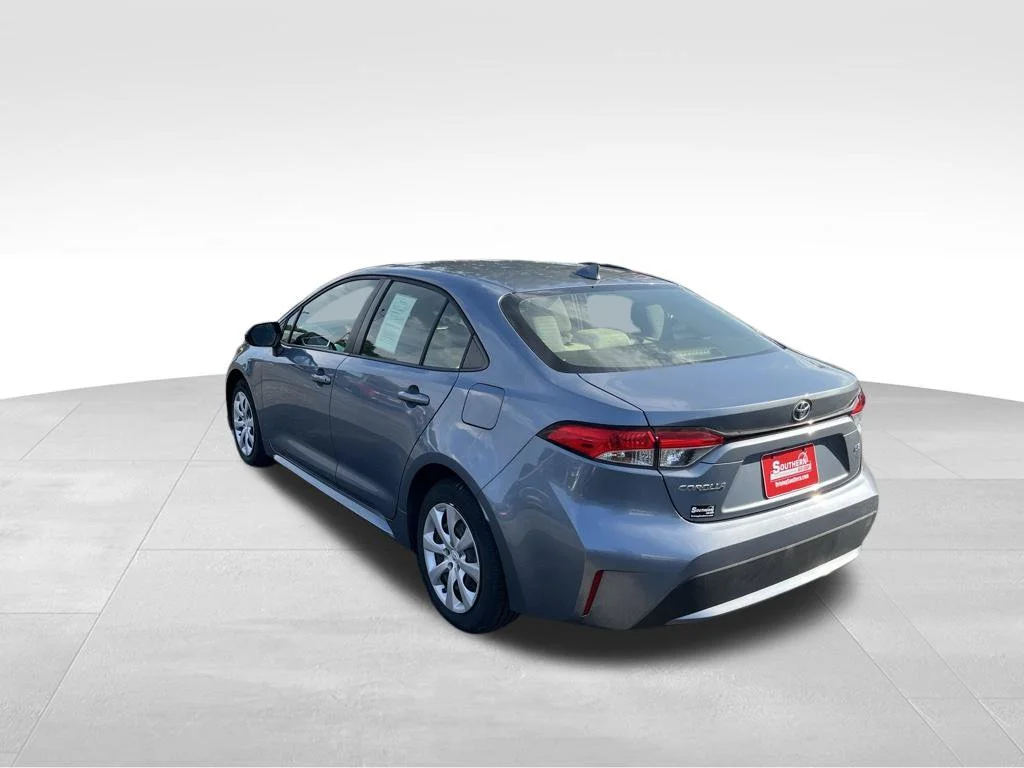Used 2021 Blue Toyota LE image 33