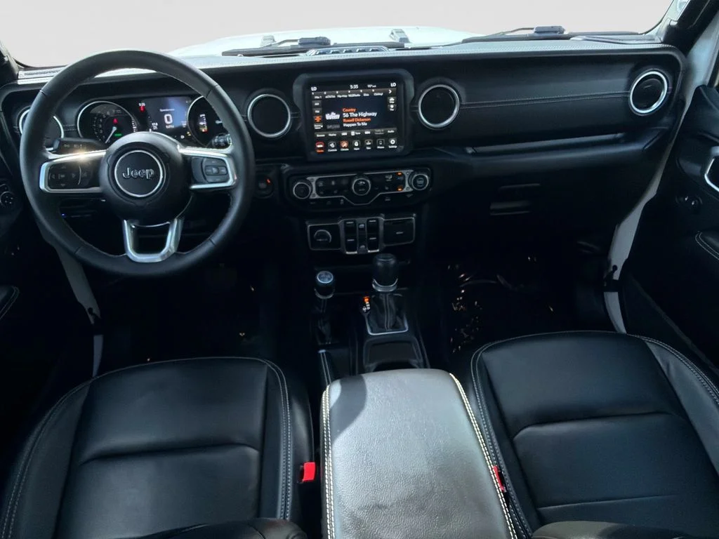 Used 2023 White Jeep Sahara 4xe image 16