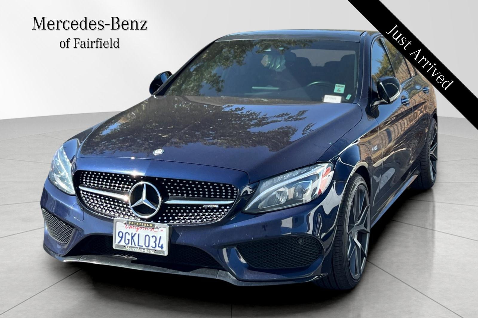 Used 2017 Lunar Blue Metallic Mercedes-Benz C 43 AMG® image 1