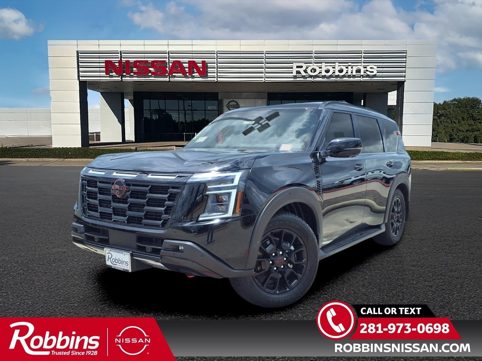 2026 Nissan Armada PRO-4X® Black at Robbins Nissan