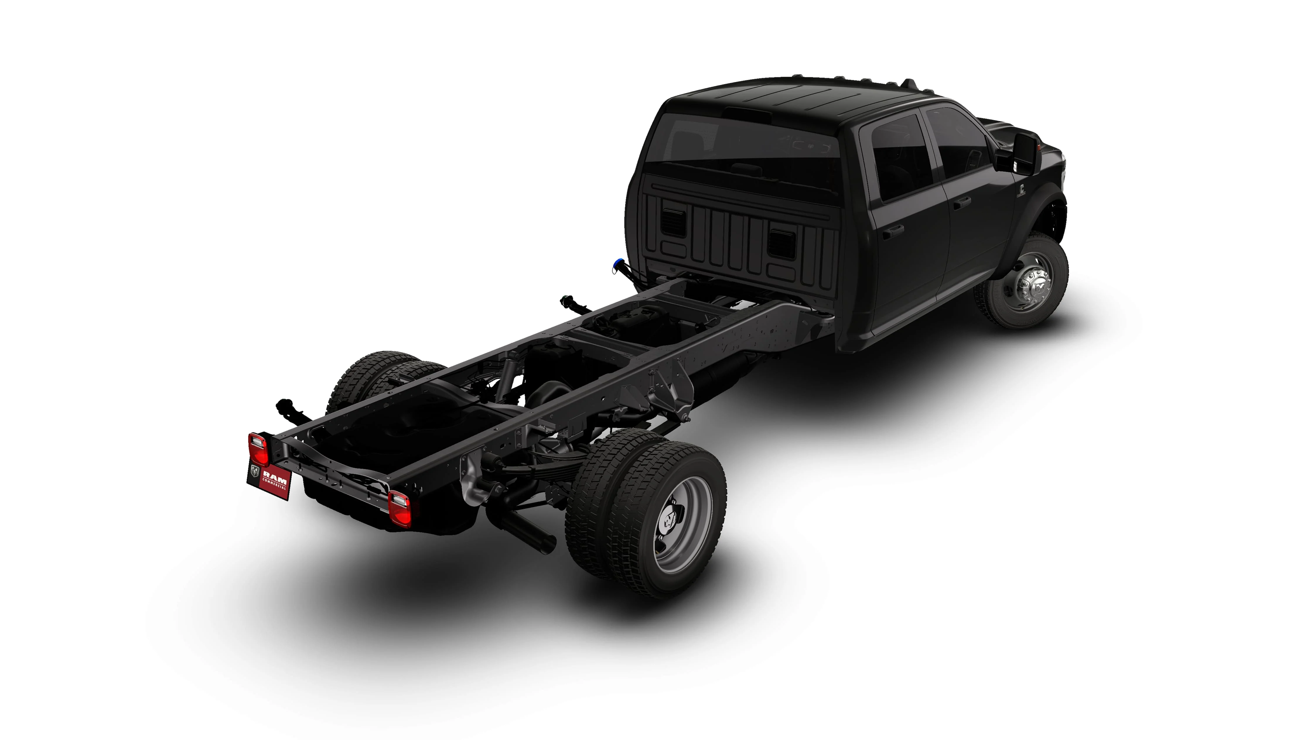 New 2026 Diamond Black Crystal Pearl-Coat Exterior Paint RAM TRADESMAN image 14