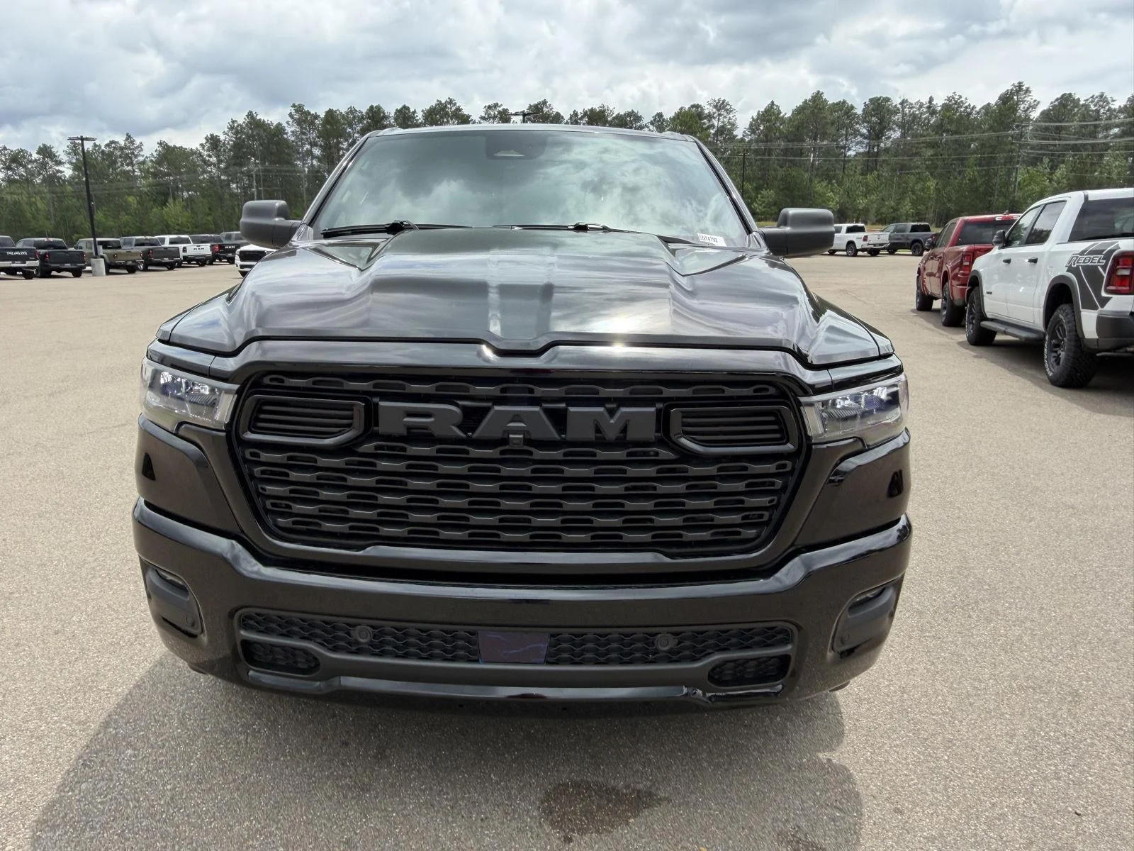New 2026 Diamond Black Crystal Pearl-Coat Exterior Paint RAM Express image 2