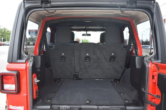 Used 2021 Red Jeep Unlimited Sport image 16