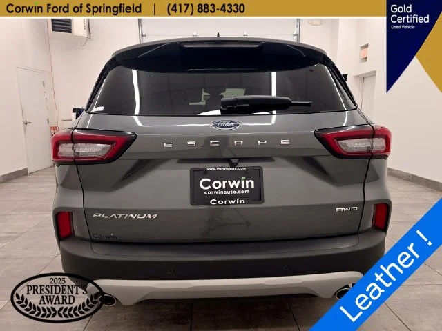 Certified Used 2025 Carbonized Gray Metallic Ford Platinum image 5