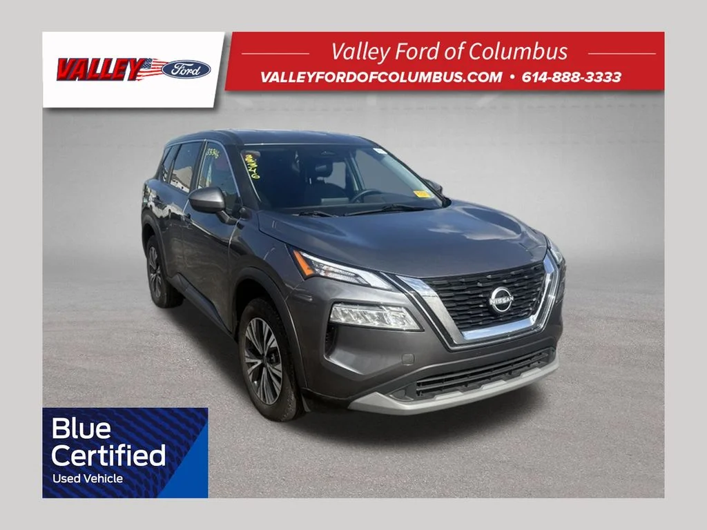 Certified Used 2023 Gun Metallic Nissan SV image 1