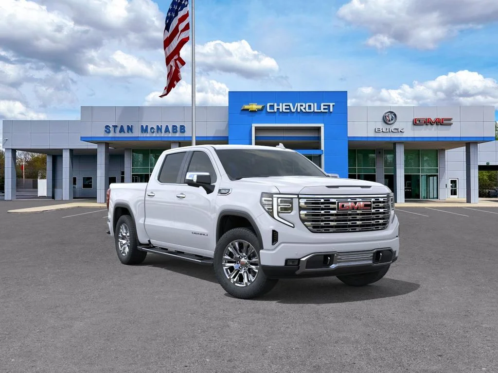New 2026 Glacier White Tricoat GMC Denali image 1