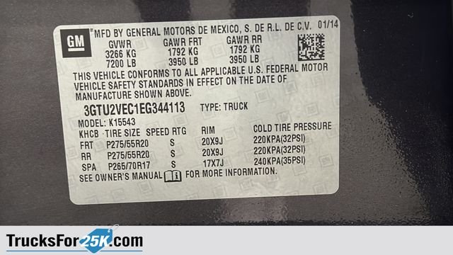 Used 2014 Iridium Metallic GMC SLT image 29