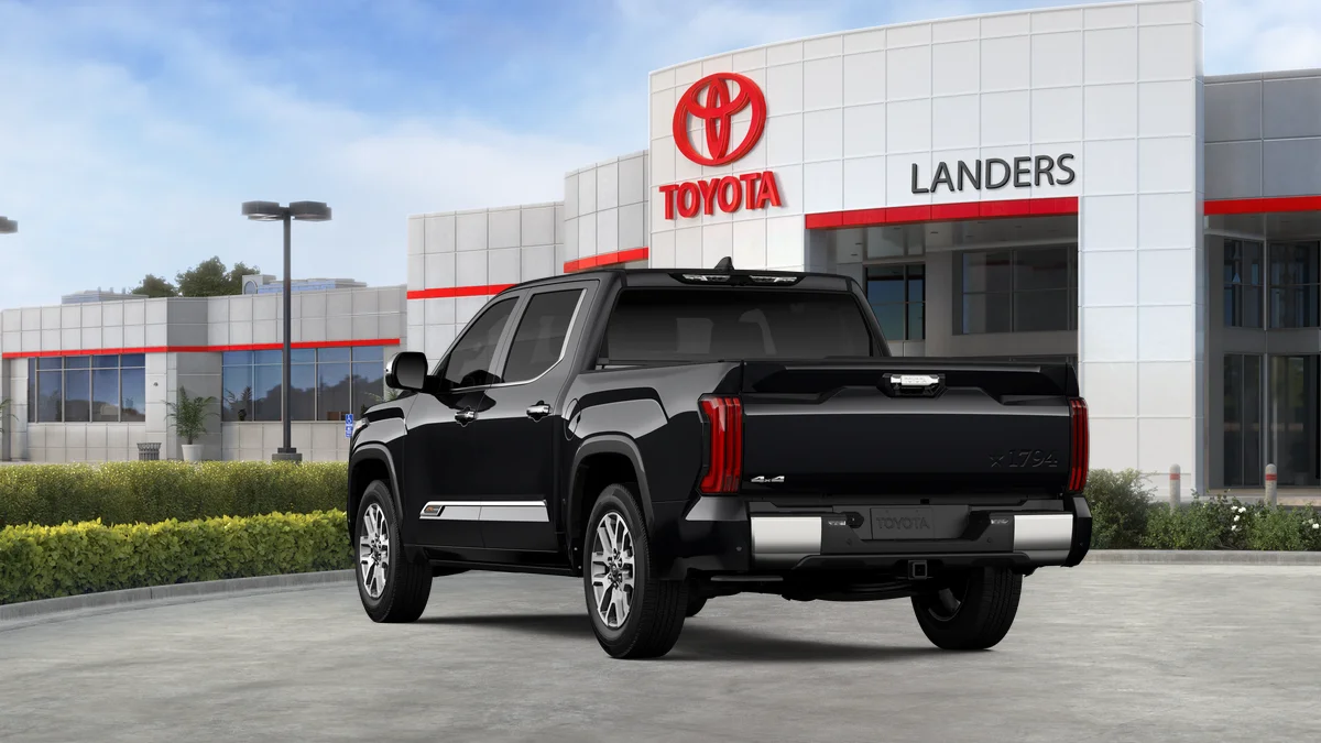 New 2026 Midnight Black Metallic Toyota 1794 Edition image 7