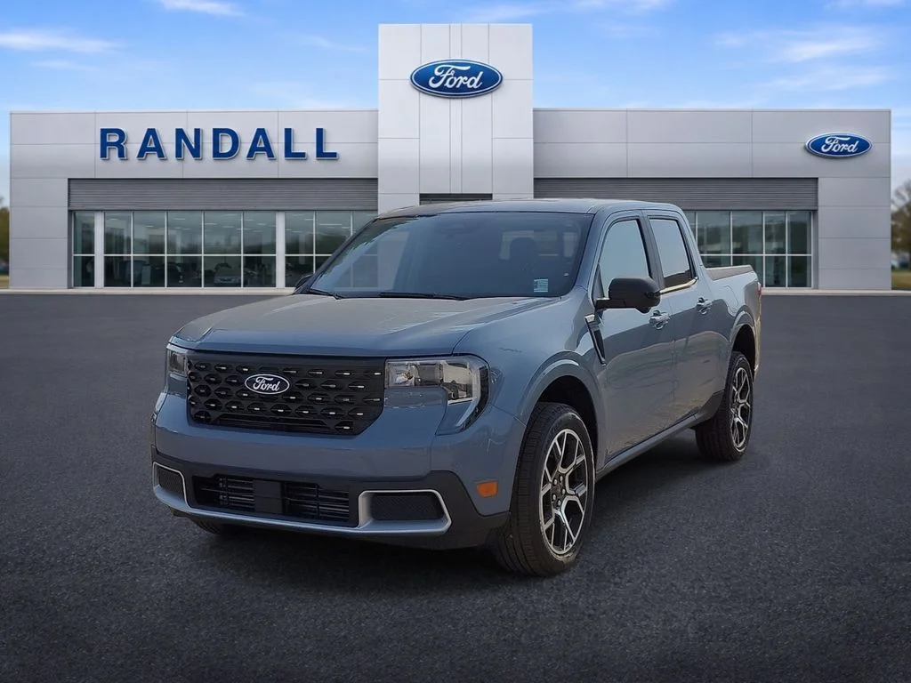 New 2026 Azure Gray Metallic Tri-Coat Ford Lariat® image 2