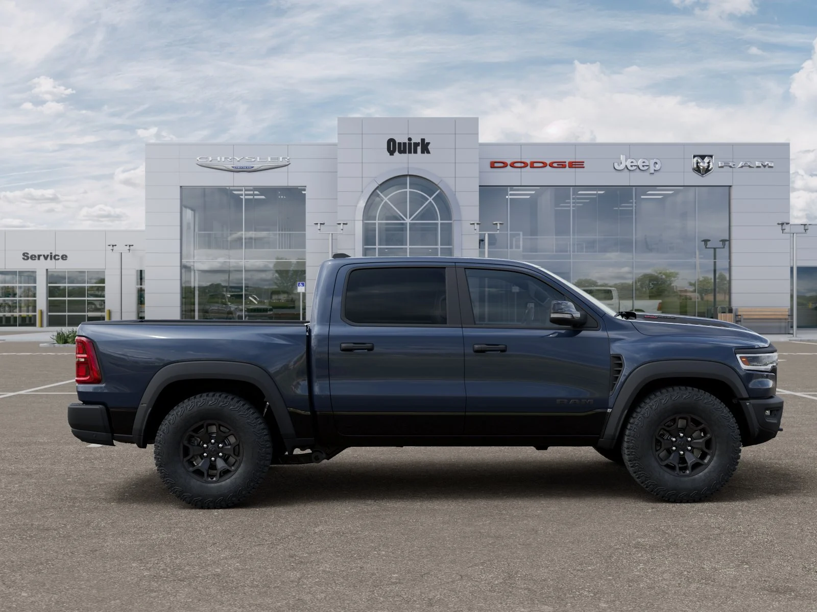 New 2026 Forged Blue Metallic Exterior Paint RAM RHO image 47