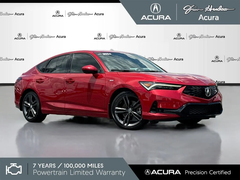 Used 2024 Red Acura A-Spec Package image 1