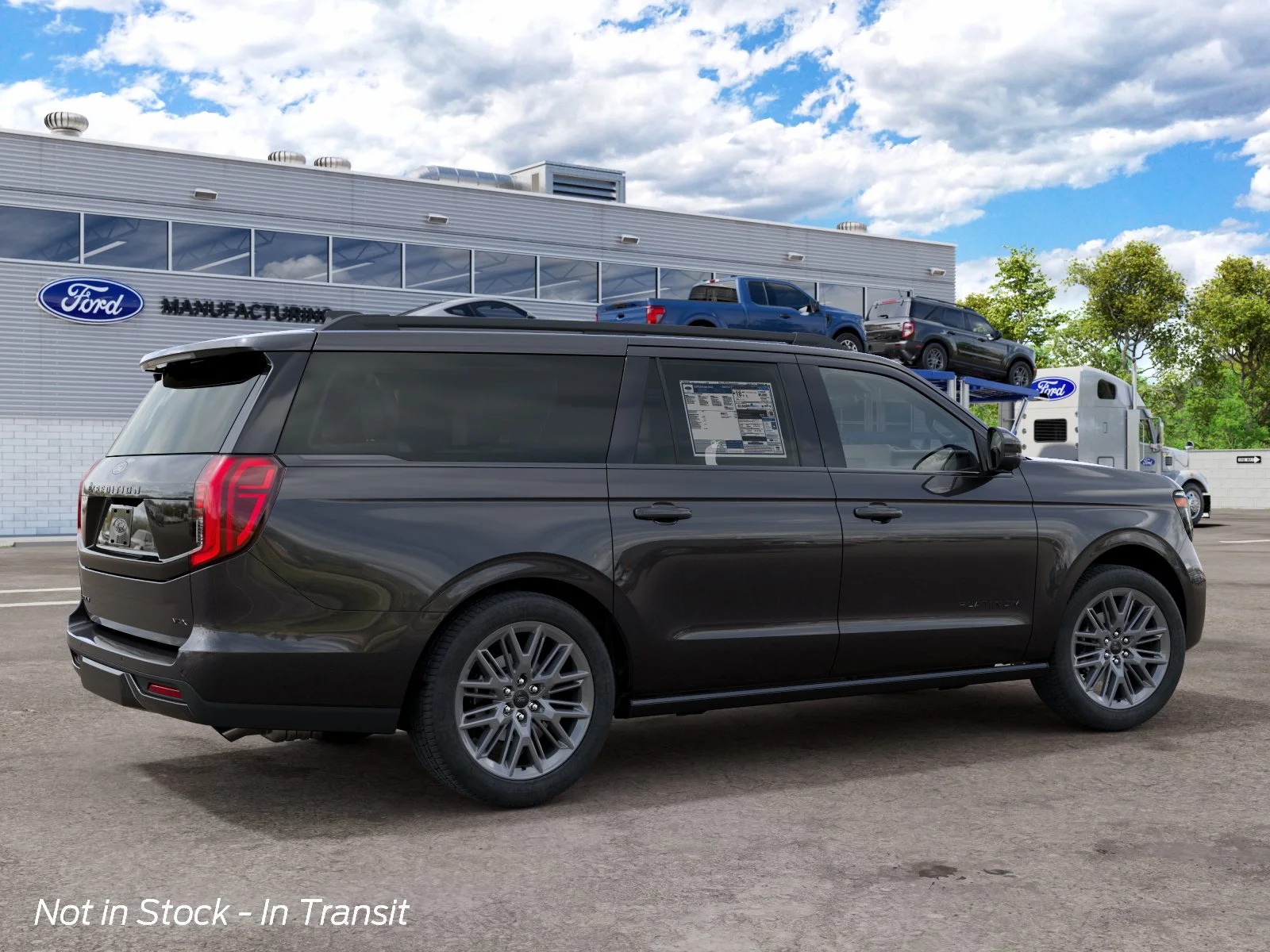 New 2027 Dark Matter Gray Metallic Ford MAX Platinum image 6