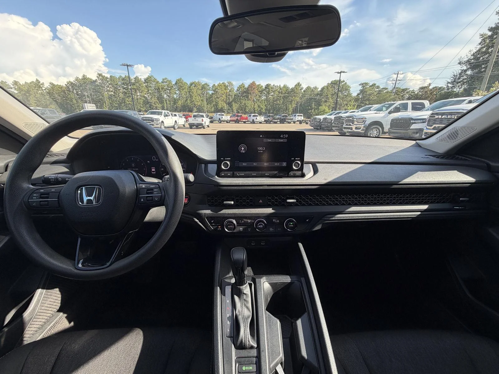 Used 2024 Solar Silver Metallic Honda EX image 25