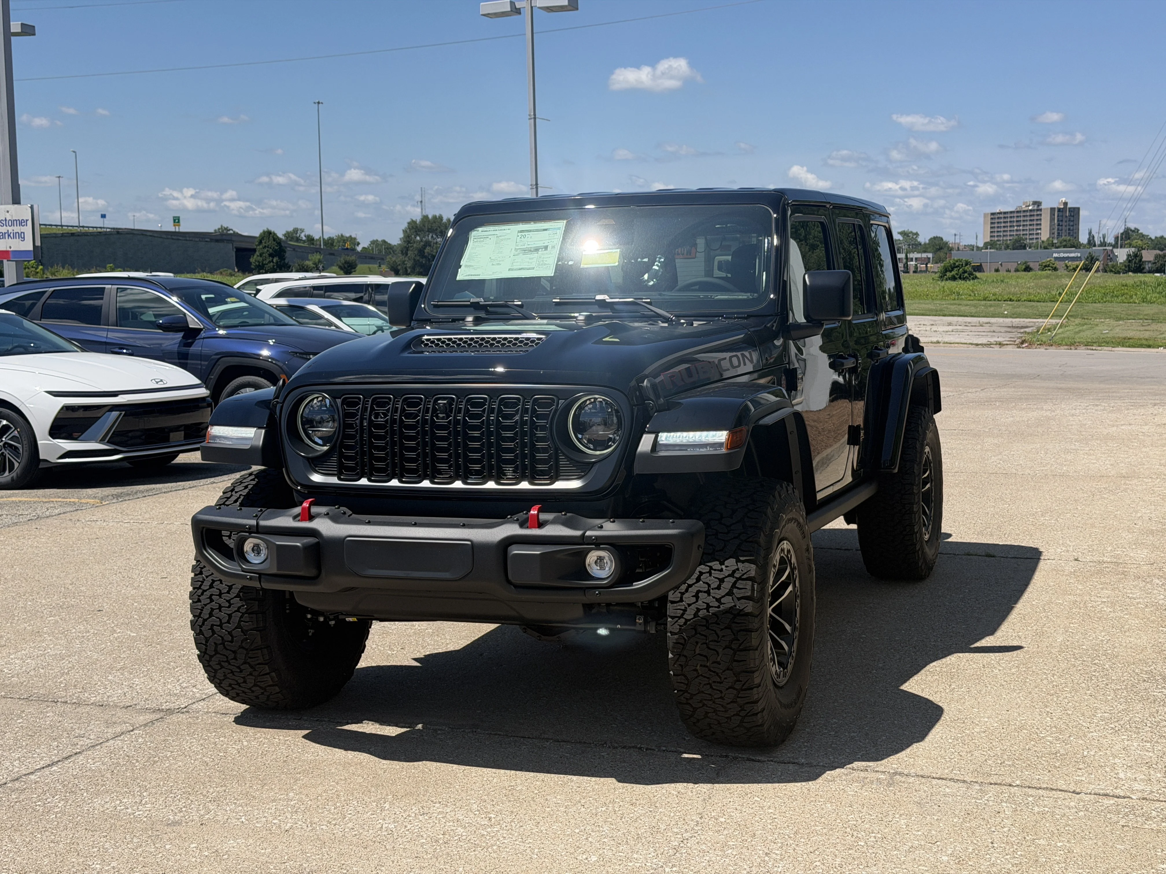 New 2026 Black Clear-Coat Exterior Paint Jeep Rubicon X image 19