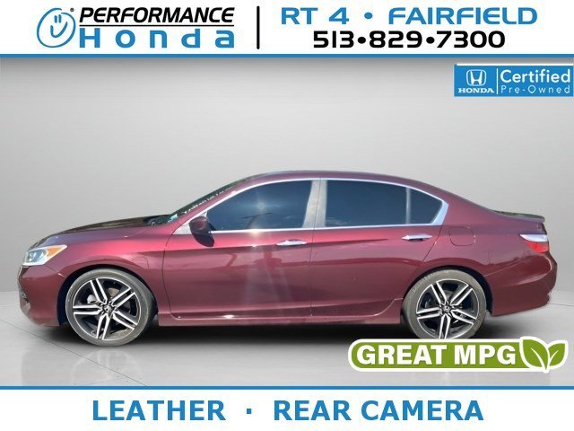 Used 2017 Basque Red Pearl II Honda Sport image 1