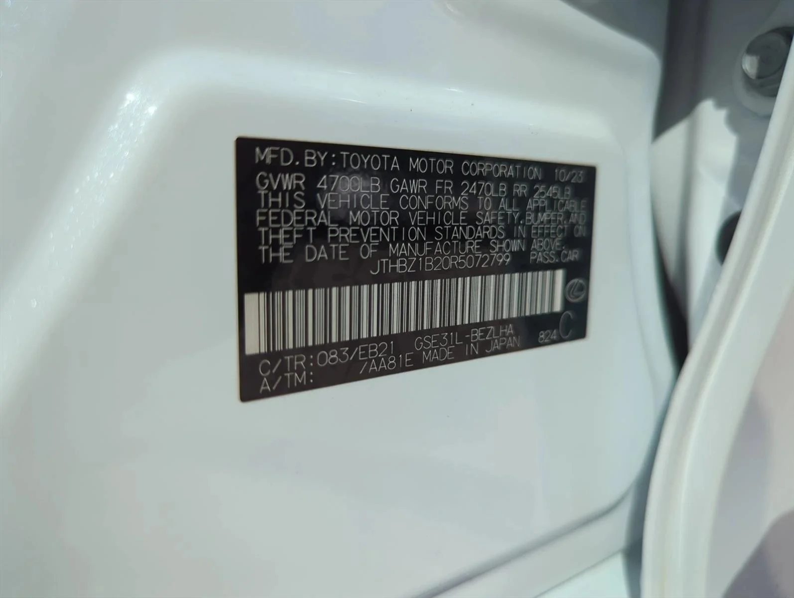 Certified Used 2024 Ultra White Lexus IS 350 F SPORT Design image 30