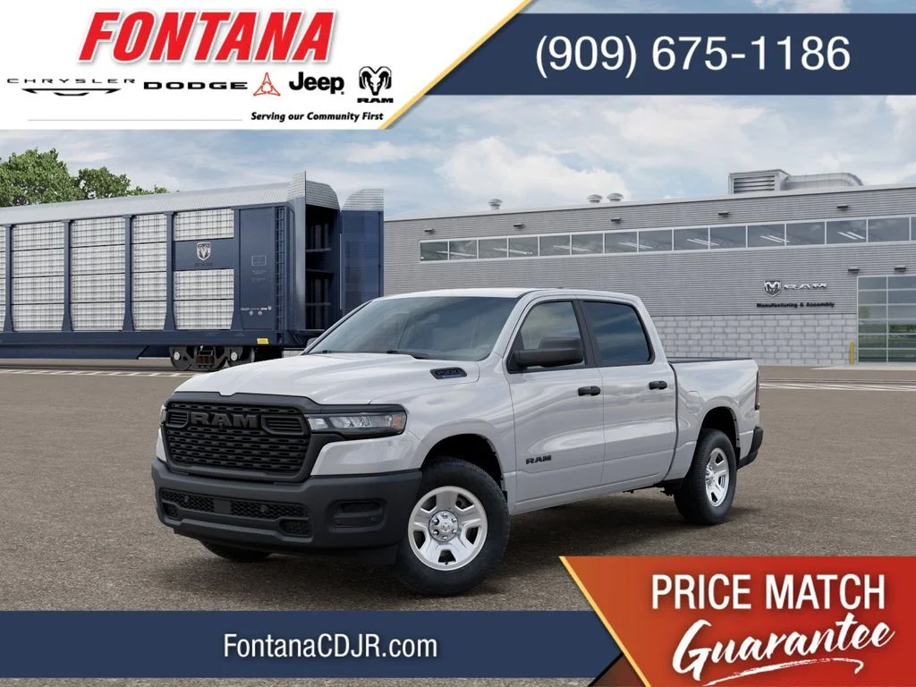 New 2026 Bright White Clear-Coat Exterior Paint RAM Tradesman image 1
