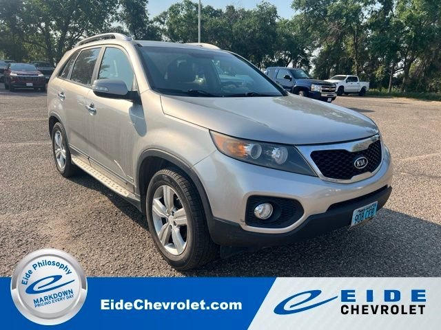 Used 2013 Silver Kia EX image 1