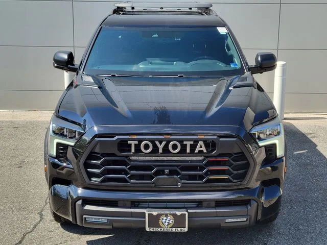 Used 2025 Midnight Black Metallic Toyota TRD Pro image 8