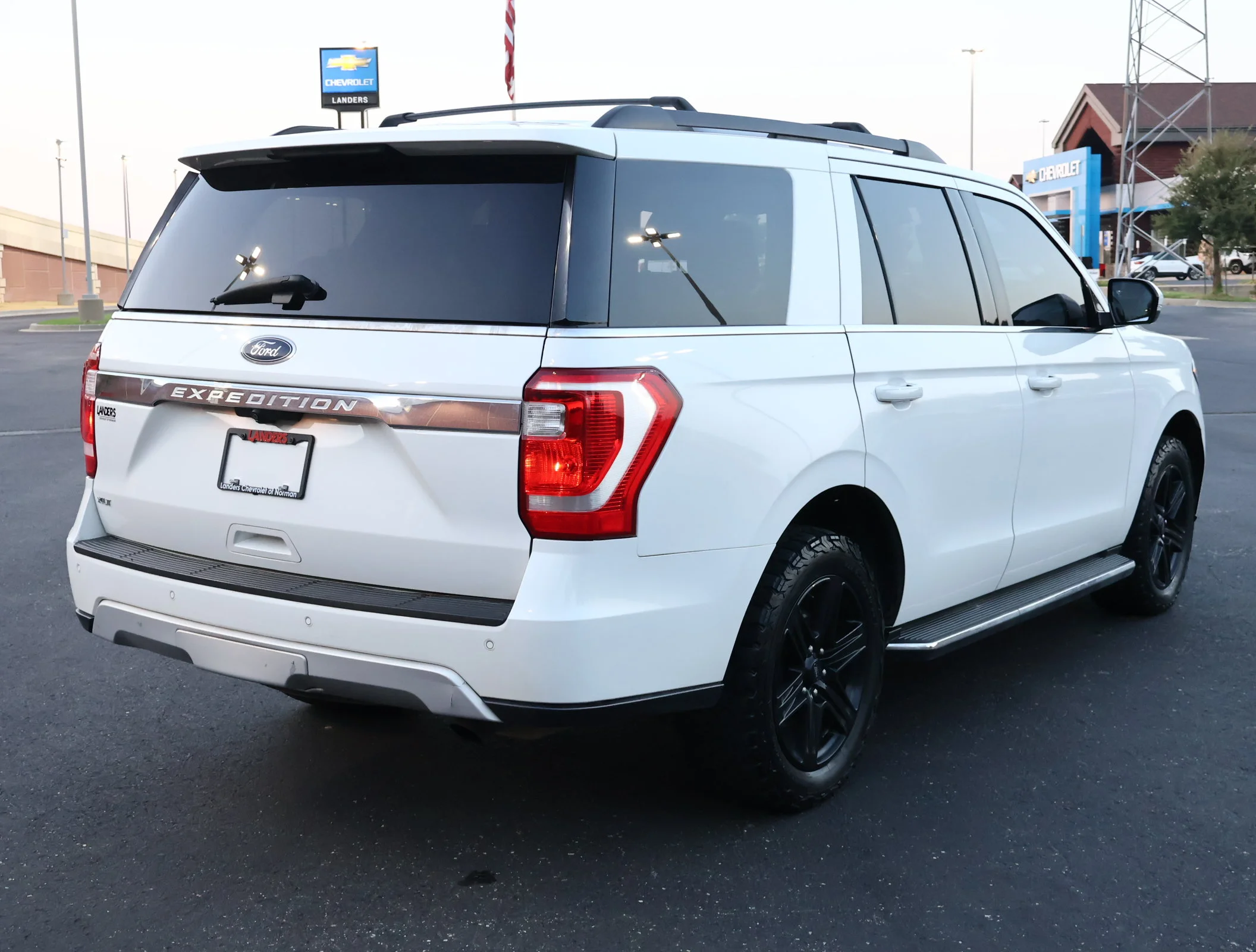 Used 2021 Star White Metallic Tri-Coat Ford XLT image 34