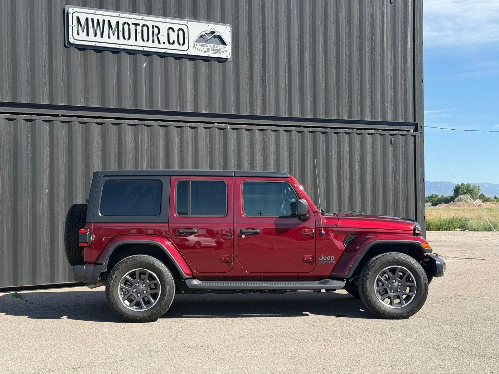 Used 2021 Red Jeep Unlimited Sport S image 6