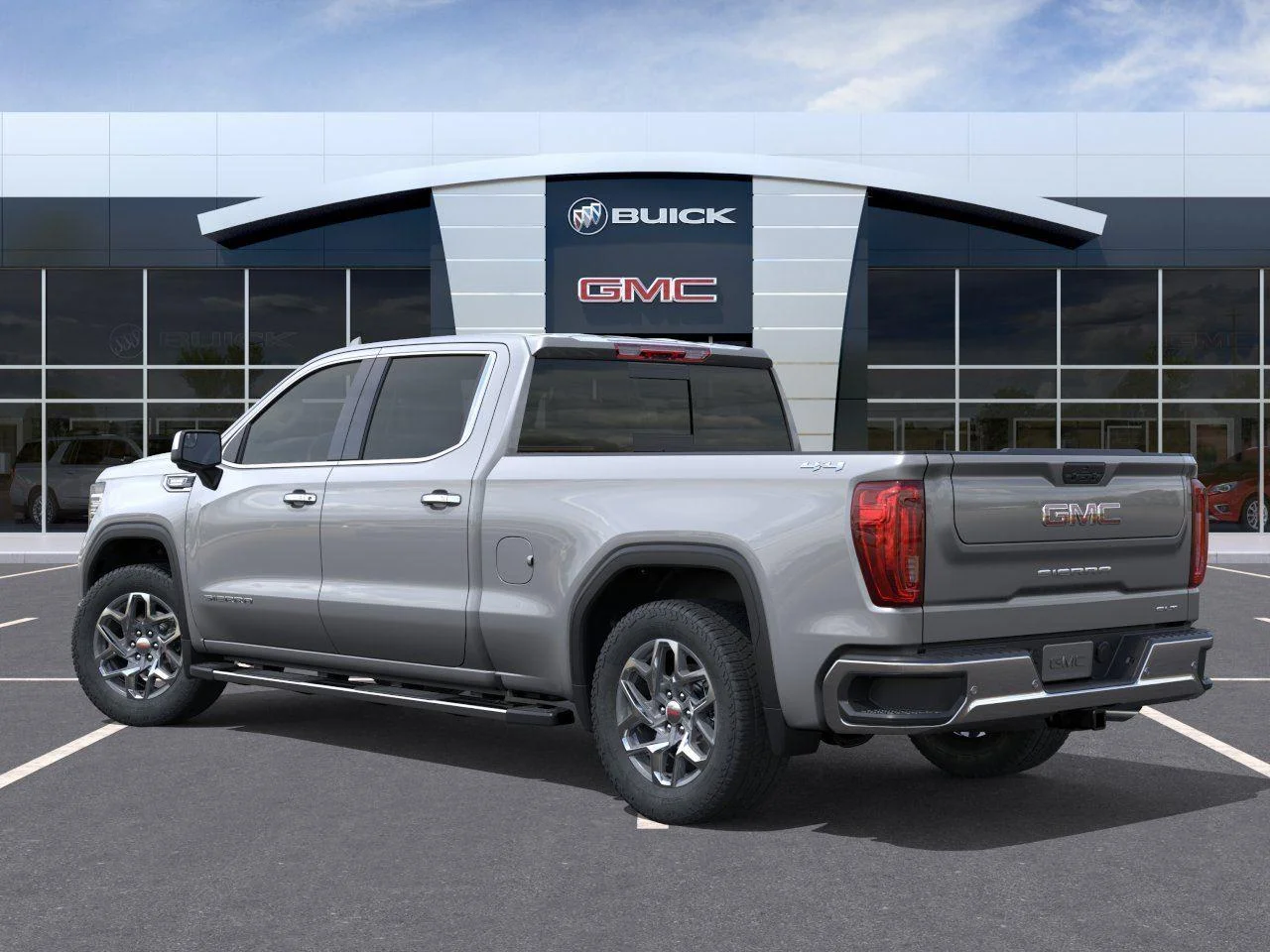New 2026 Sterling Metallic GMC SLT image 3