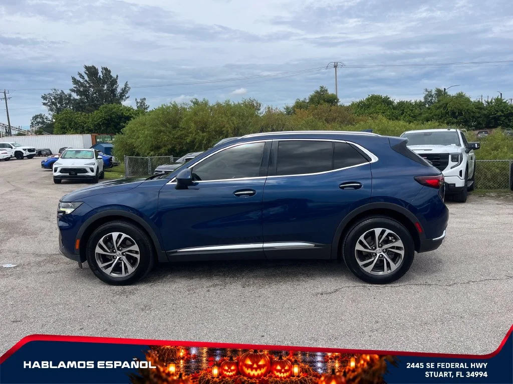 Used 2022 SAPPHIRE METALLIC Buick Essence image 4