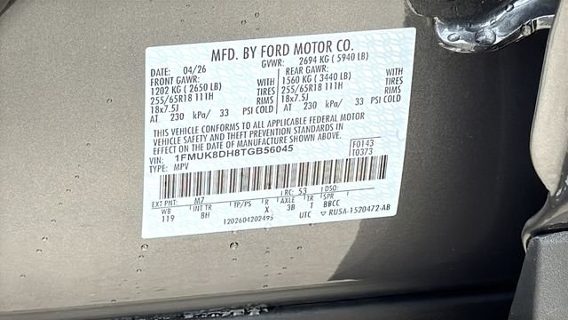 New 2026 Carbonized Gray Metallic Ford Active image 32