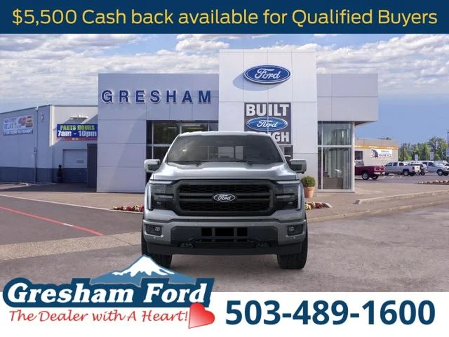New 2026 Carbonized Gray Metallic Ford Lariat image 6