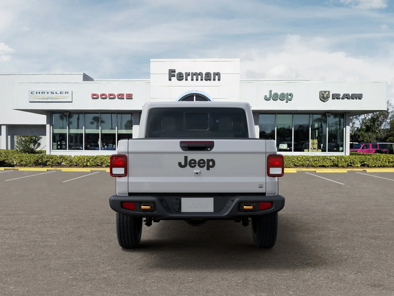New 2026 Bright White Clear-Coat Exterior Paint Jeep 85th Anniversary Edition image 40
