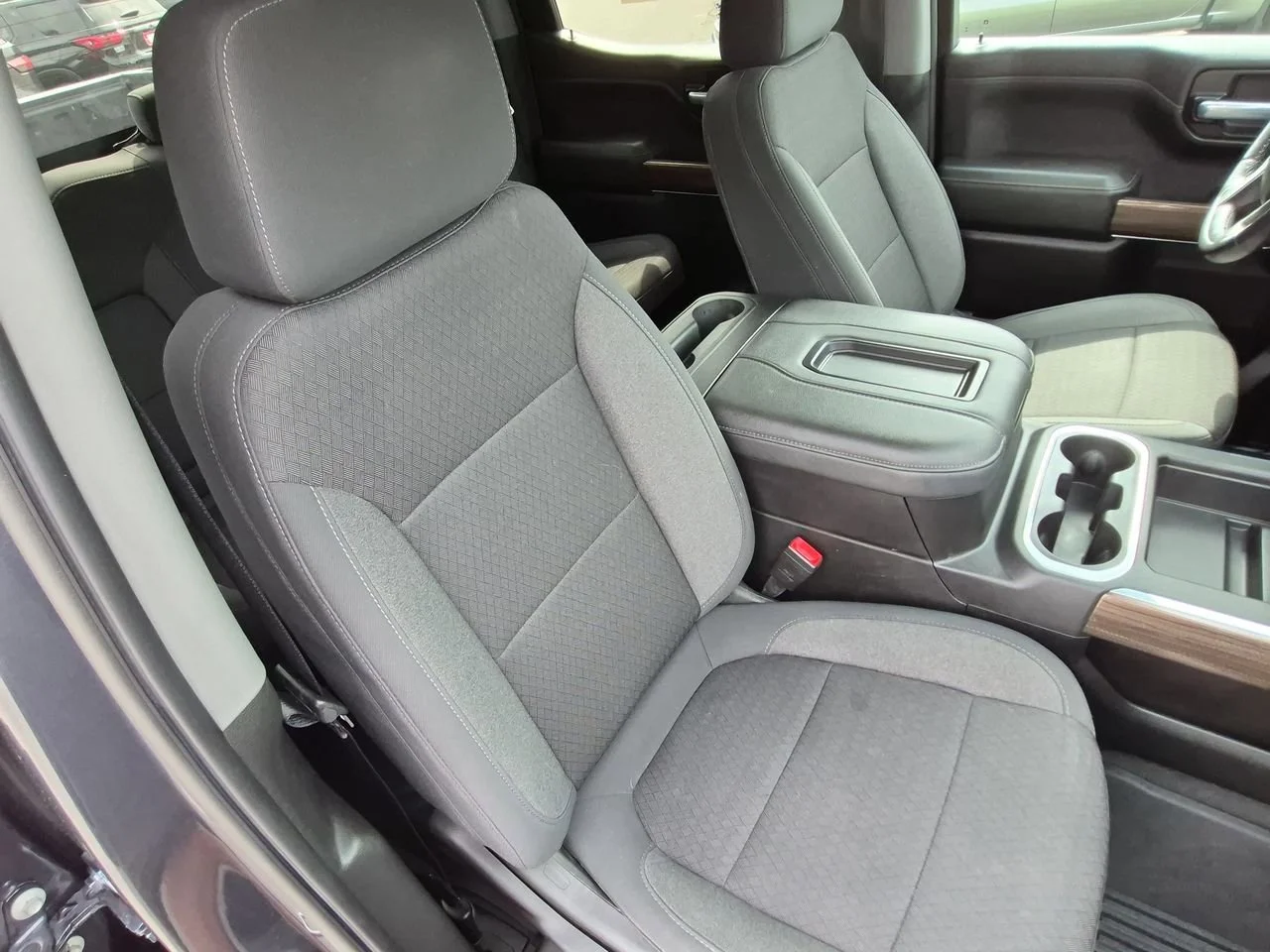 Used 2021 SHADOW GRAY METALLIC Chevrolet LT Trail Boss image 26
