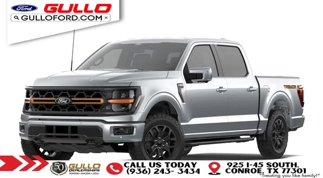 New 2026 Iconic Silver Metallic Ford Tremor image 1