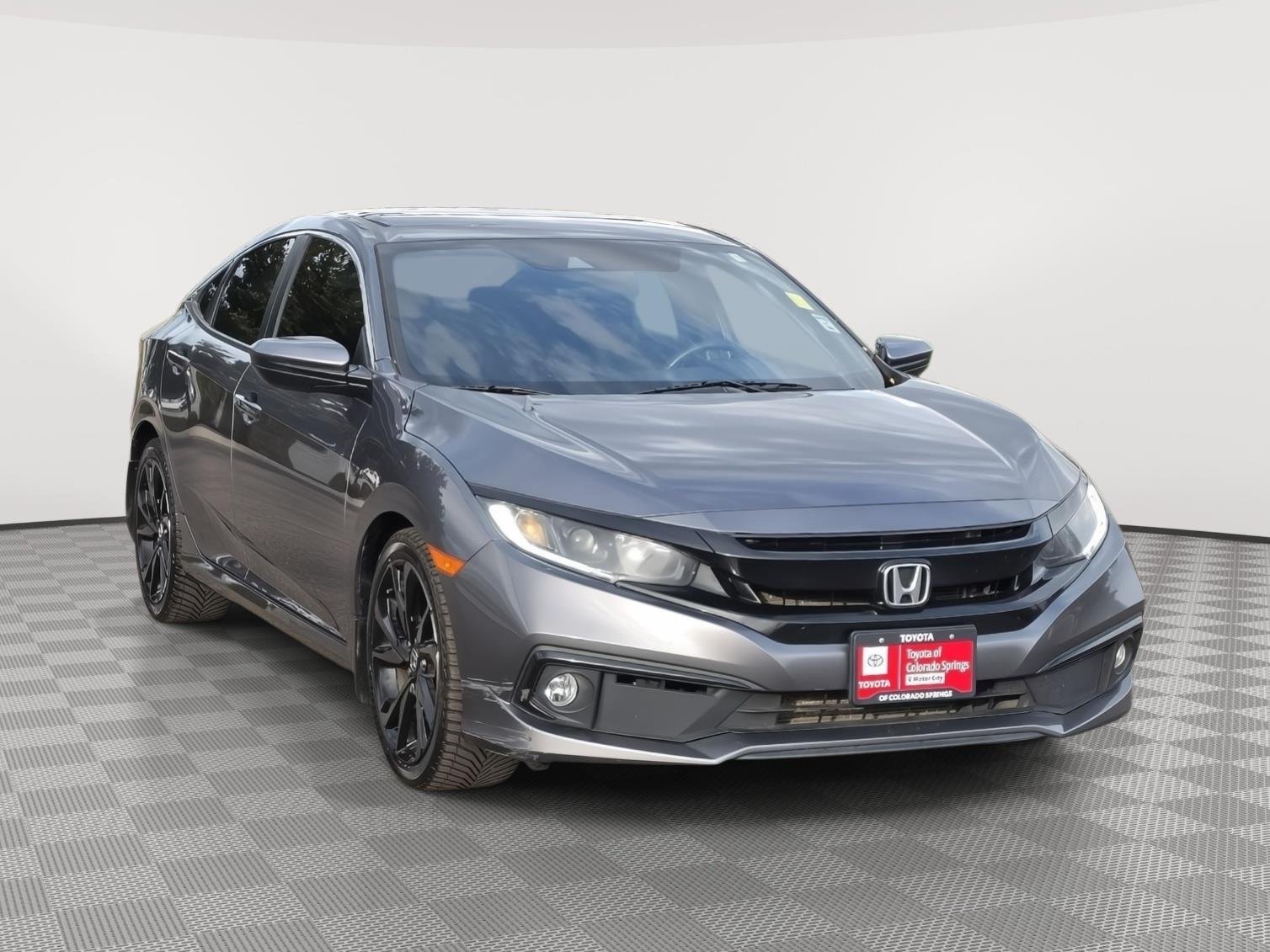 Used 2020 Modern Steel Metallic Honda Sport image 1