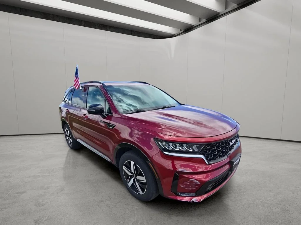 Used 2022 Passion Red Tintcoat Kia EX image 7