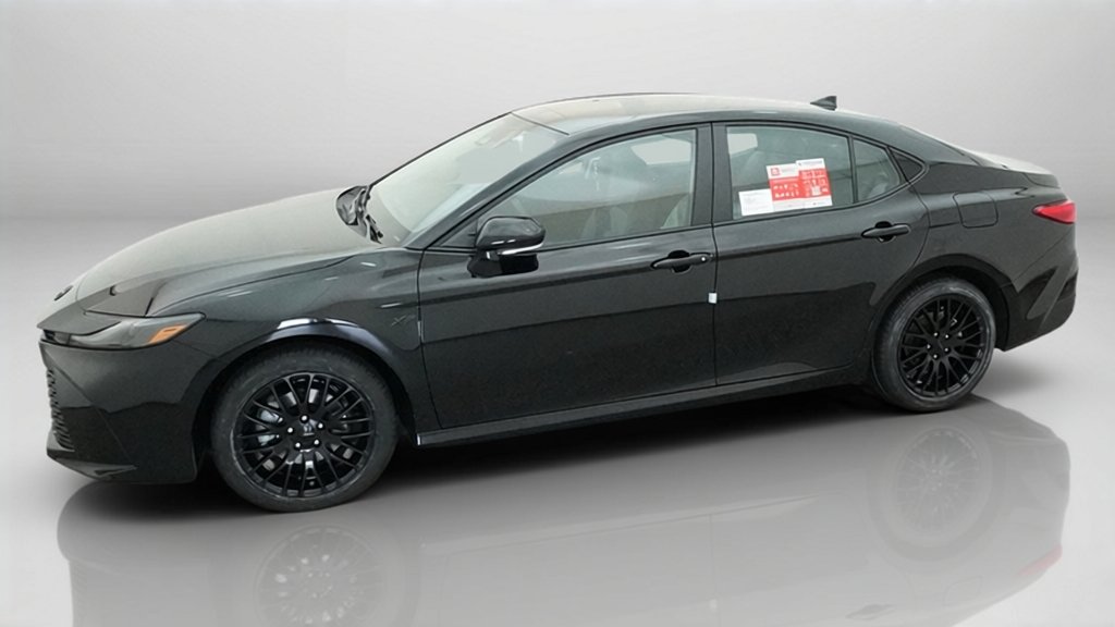 New 2026 Midnight Black Metallic Toyota LE image 3