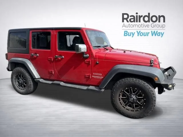 Used 2012 Flame Red Jeep Sport image 13