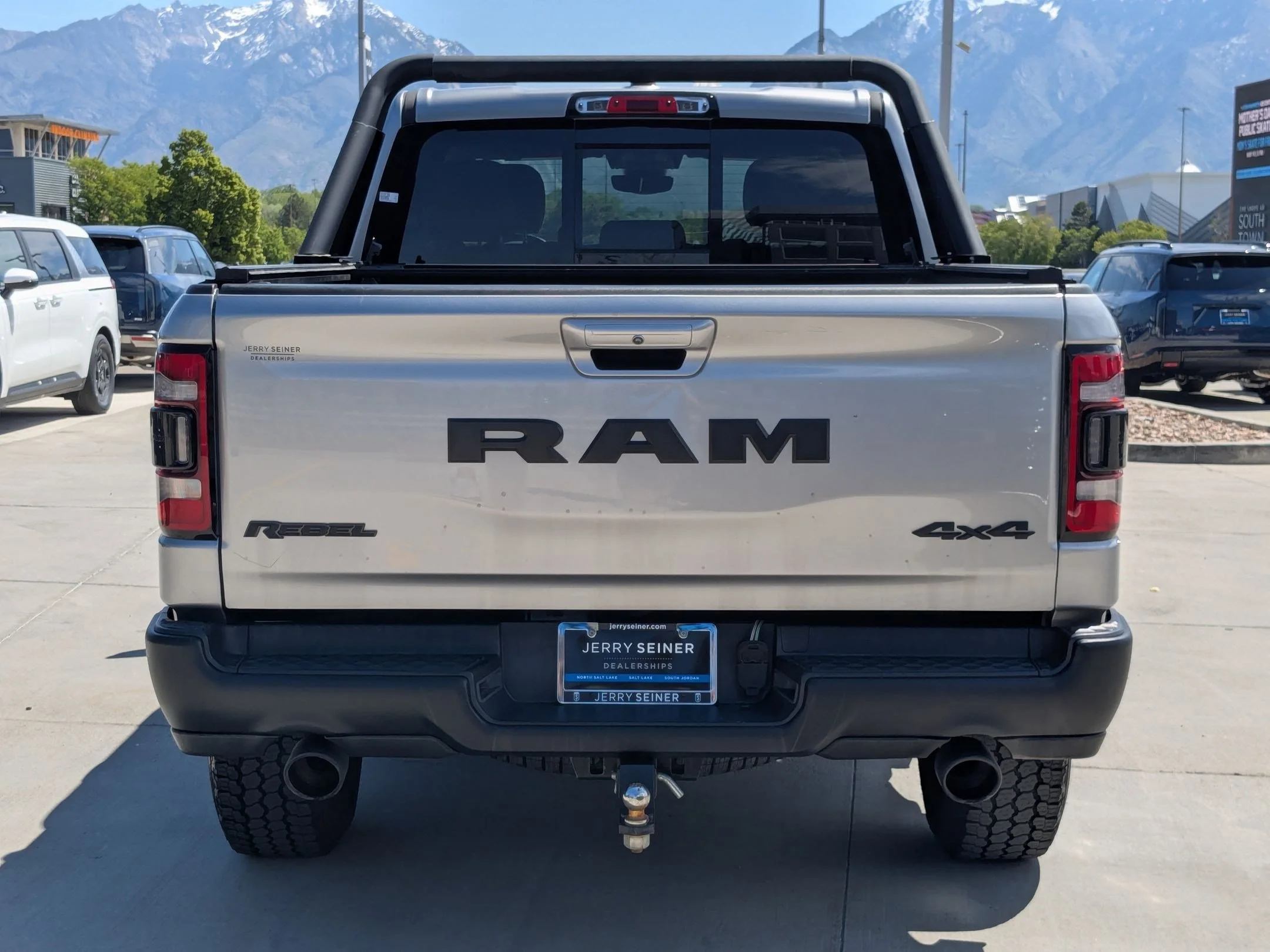 Used 2020 Billet Silver Metallic Clearcoat Ram Rebel image 5