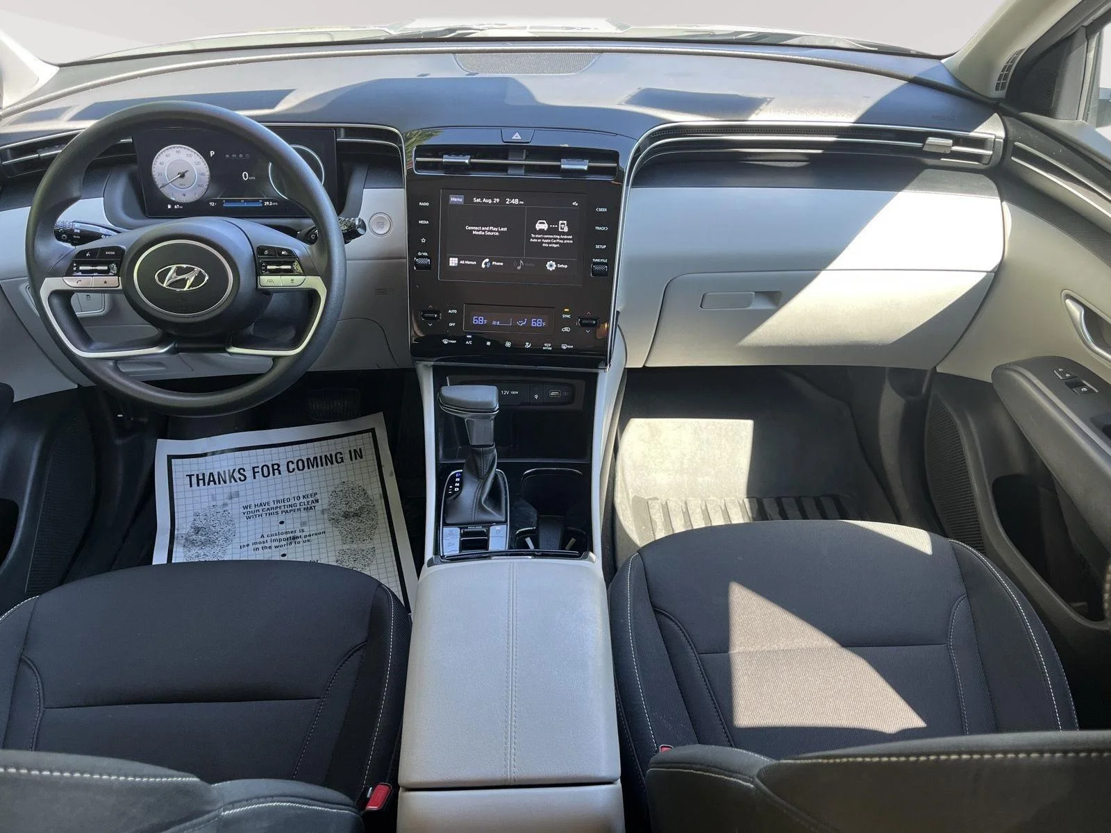 Used 2024 Shimmering Silver Hyundai SEL image 16