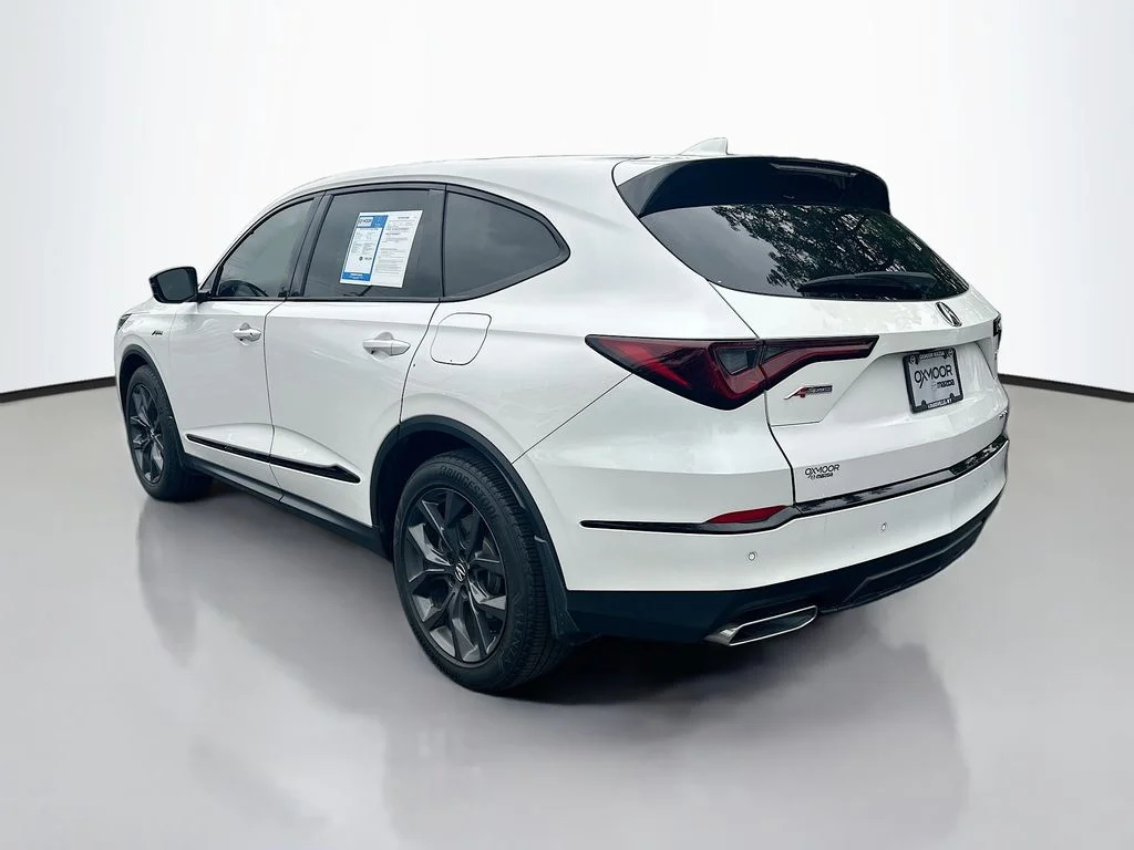 Used 2023 Platinum White Pearl Acura w/A-Spec Package image 5