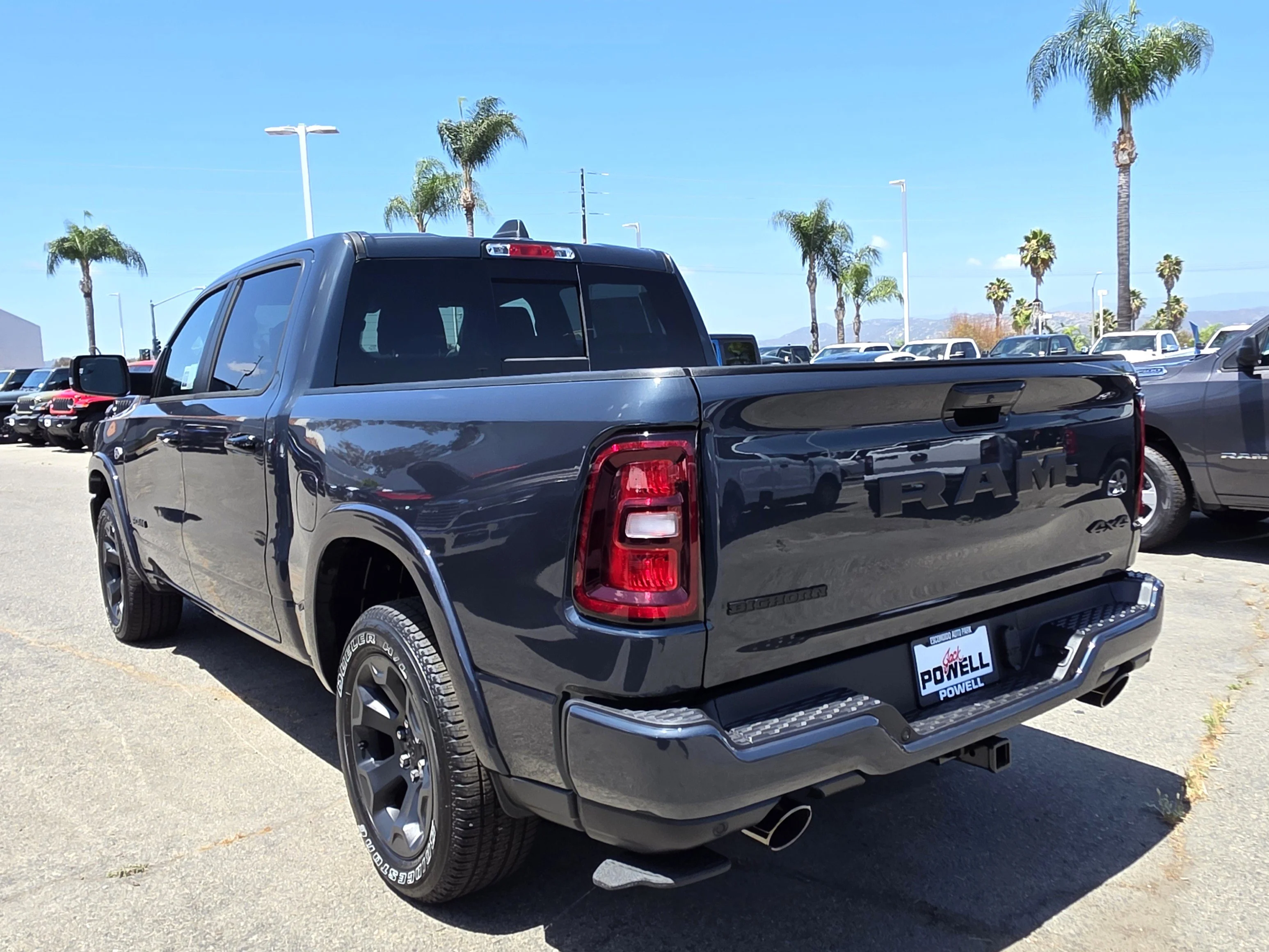 New 2026 Blue Metallic RAM Big Horn/Lone Star image 3