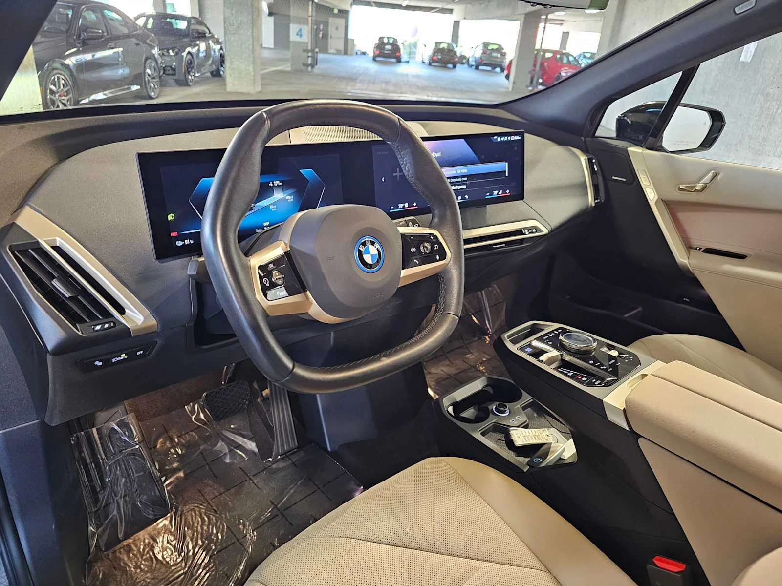 Certified Used 2024 Black Sapphire Metallic BMW xDrive50 image 2