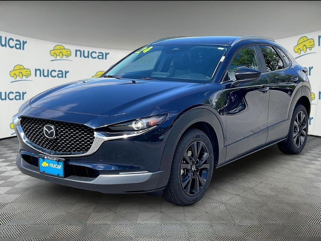Used 2024 Deep Crystal Blue Mica Mazda 2.5 S Select Sport image 3